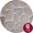 Mosaic Stone Slices - Travertine - 2016